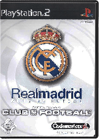 Club Football: Real Madrid PAL Playstation 2 PAL box art